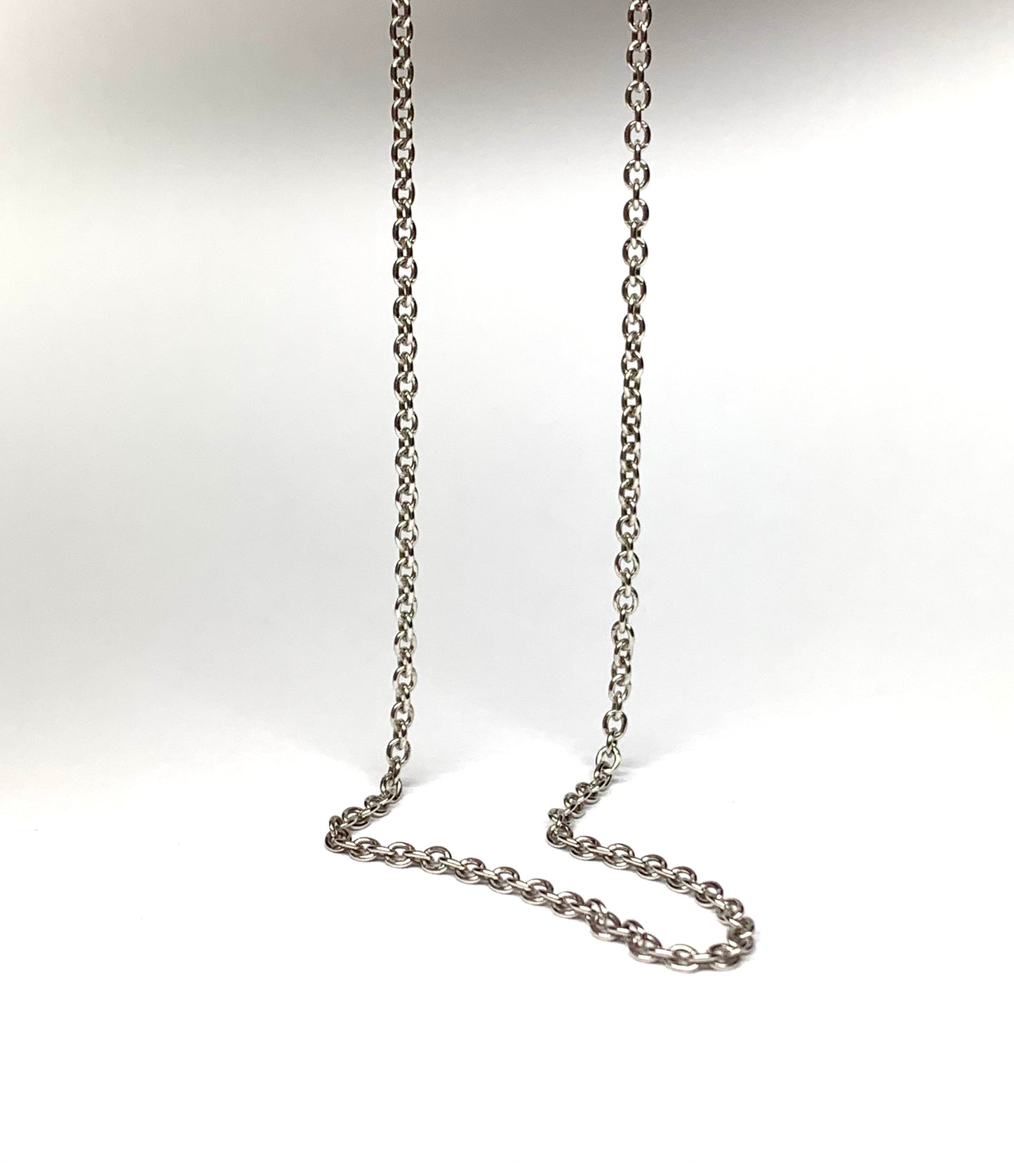 Necklace, Solid 925 Sterling Silver Cable Chain